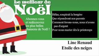 Line Renaud - Étoile des neiges - Paroles (Lyrics)