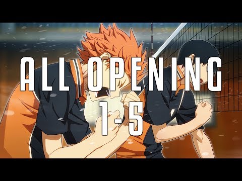 [ALL OPENING] Haikyuu!! 1-5 FULL