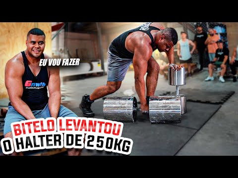 BITELO LEVANTOU O MAIOR HALTER DO MUNDO