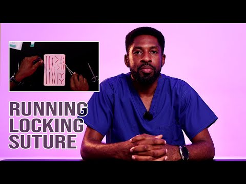 Ep 05 Simple Running Locking Suture | Learn How To Suture