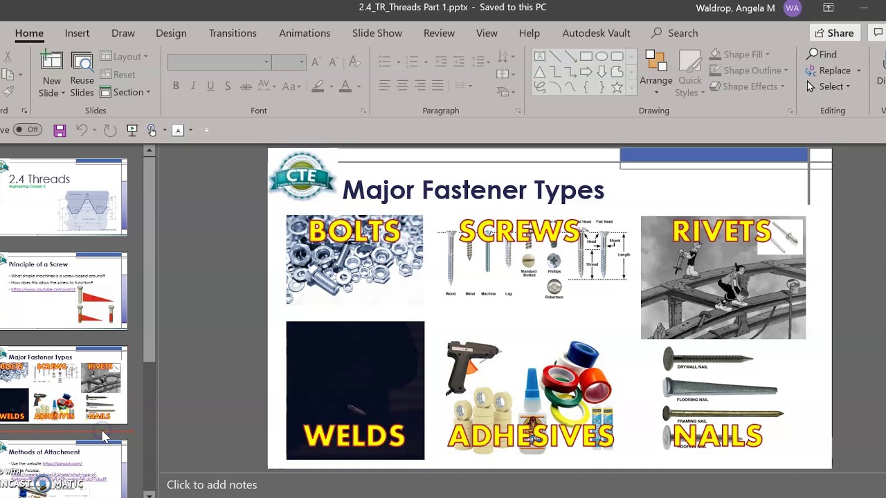 Threads Part 1 PowerPoint Video