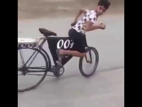 Kids are having fun with drifting Bikes [Edit]