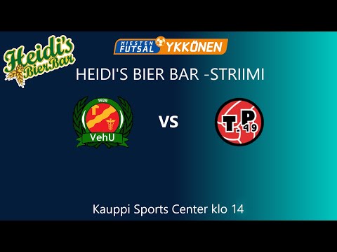 LIVESTRIIMI: VehU - TP-49 Futsal-Ykkönen la 25.02.2023 klo 14