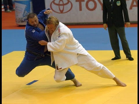 JUDO 2007 World Championships: Dennis van der Geest (NED) - Lasha Gujejiani ლაშა გუჯეჯიანი (GEO)