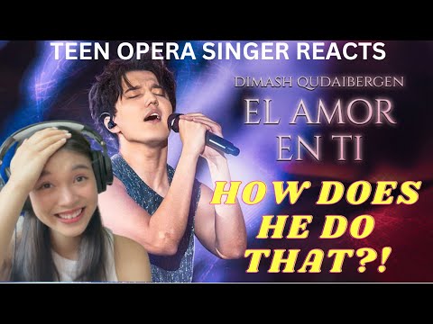 Teen Opera Singer Reacts To Dimash - El Amor En Ti