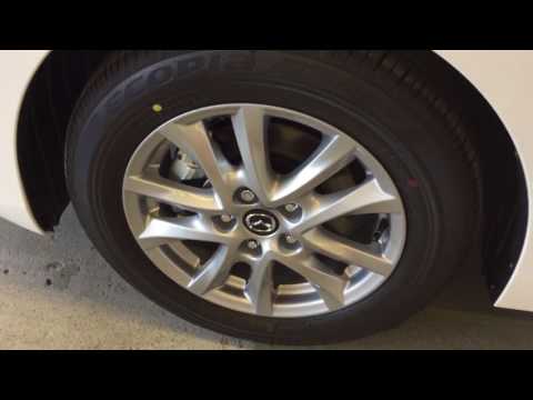 SNOW FLAKE WHITE PEARL(25D) 2018 Mazda Mazda3 Sport GS Review Sherwood Park Alberta - Park Mazda