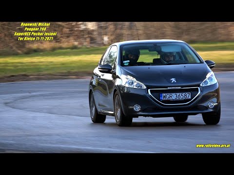 Rogowski Michał - Peugeot 208 - SuperOES Puchar Jesieni Tor Kielce 11-11-2021