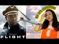 Flight Attendant Watches Flight | REACTION&COMMENTARY | Reacting to Denzel Washington's Performance