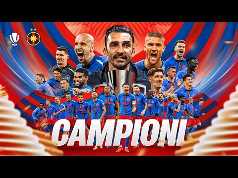 LIVE! Festivitatea de premiere a campioanei Superligii 2024-25: FCSB!