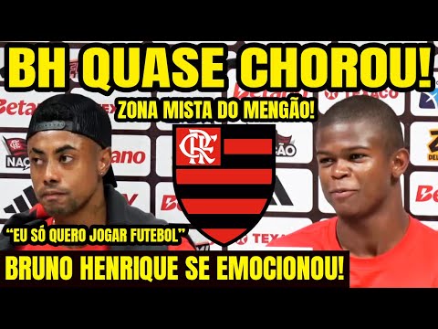 BRUNO HENRIQUE QUASE CHOROU E SE EMOCIONOU AO FALAR PELA 1º VEZ DO JULGAMENTO! ENTREVISTA FLAMENGO! 