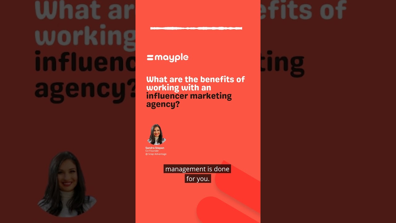 What are the benefits of working with an influencer marketing agency? Part III #shorts