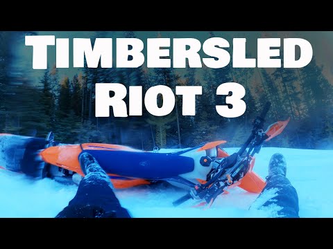 Timbersled Riot 3 on a 2022 KTM 500 -  Review and First Impressions