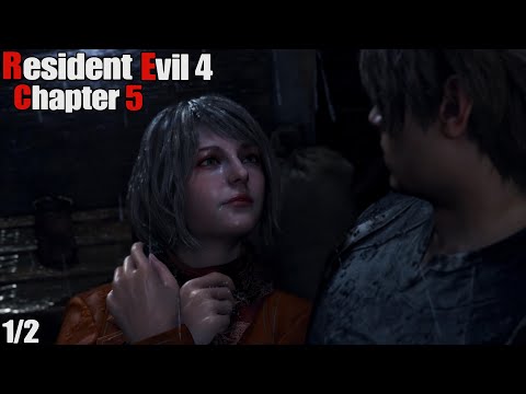 Resident Evil 4 Remake - Rescue Ashley! & Escape from Village "Leon Hi there" Chapter 5 1/2 [PS5]
