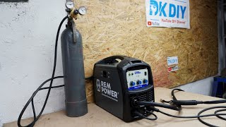Unboxing and Testing of REM POWER WMEm MIG 180 / Inverter Welding Machine MIG - MMA 180A