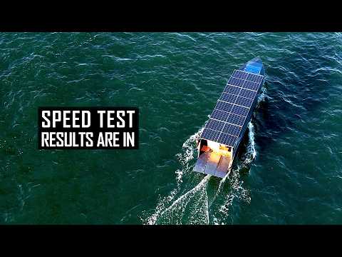 10 Knots on Solar? Speed Test of My Infinite Range Explorer
