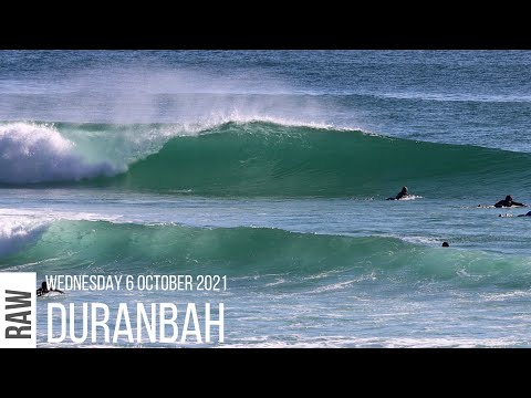 Clean Spring Surfing Conditions at Duranbah (Wednesday 6th October 2021)