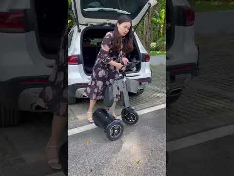 Product Link in Bio ( # 2257 ) 1️⃣ 3-Wheel Balanced Foldable Electric Scooter