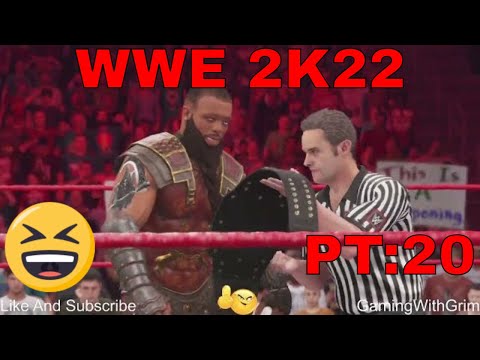 ( Try Not To Laugh ) WWE  2k22 - MyRise - PT20