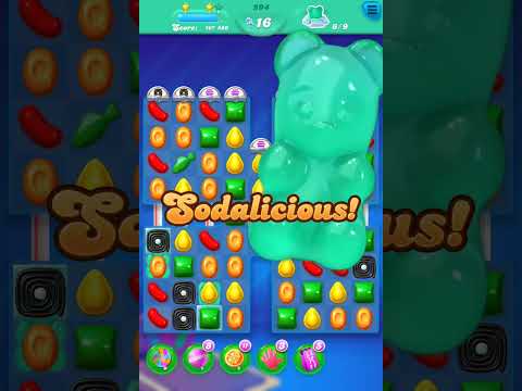 Candy Crush Soda Saga ASMR 🎮 | Hard Level 594-595 | Pure Game Sounds