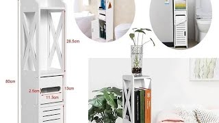Bathroom Vanity Floor Standing Shelf Storage Cabinet