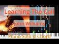 🎹Learning The Call, Solo & Chord, John Williams, Synthesia Piano
