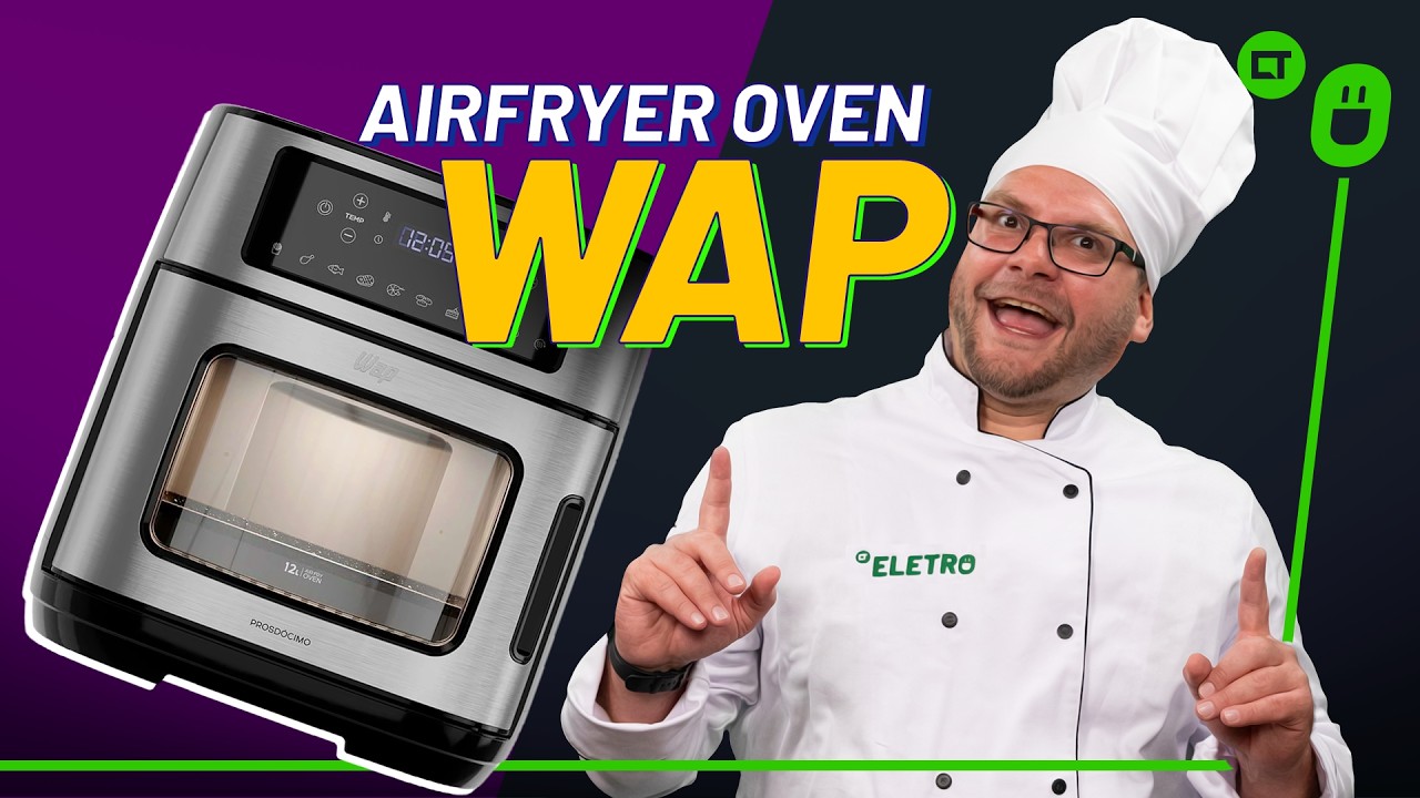Wap Airfryer Oven Digital 12 Litros: quase um forno elétrico