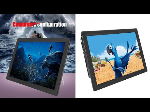 14 Inch DVB TT2 HD Digital TV ATV 1080P Portable Car Television 1280800 TFT LED Smart TV