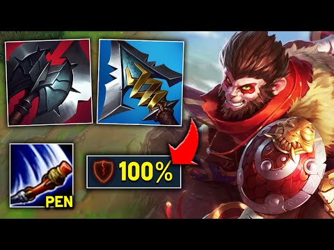 Wukong but I have 100% armor pen and deal True Damage