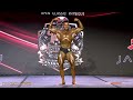2021 IFBB Chicago Pro Classic Physique 2nd Place Mohamed Anime Fakhfakh Individual Posing Routine