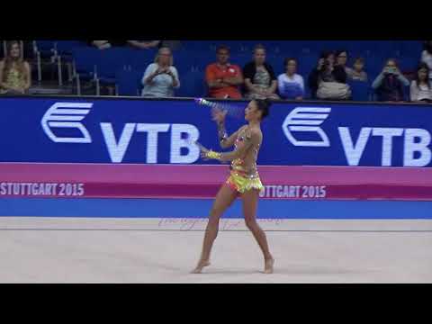 Jana BEREZKO-MARGGRANDER (GER) clubs - 2015 Stuttgart worlds Qualifs