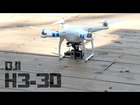 Unboxing & First Test: DJI Zenmuse H3-3D Gimbal
