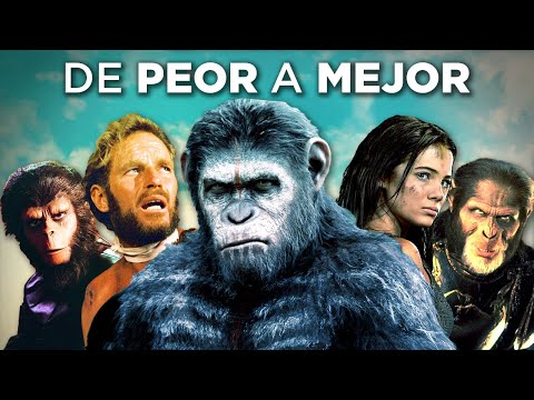 El Planeta De Los Simios de PEOR A MEJOR