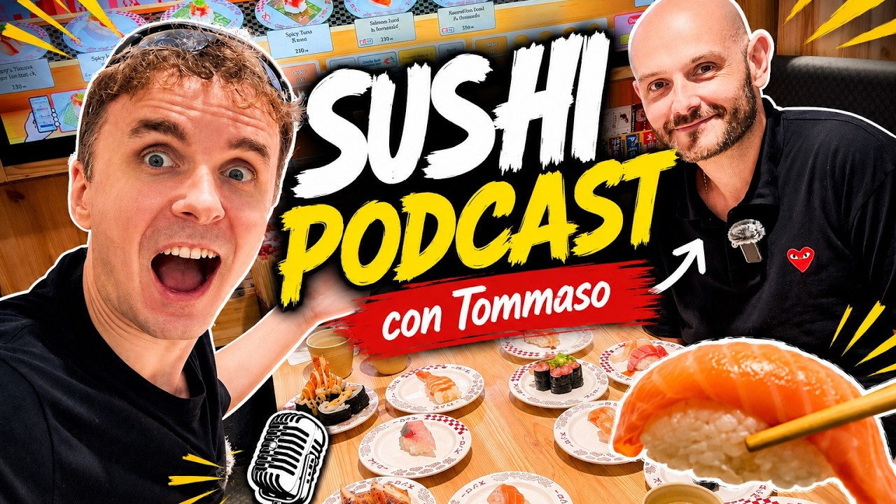 La vita in Giappone: SUSHI PODCAST con Tommaso