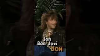Jon Bon Jovi &amp; Richie Sambora 1987