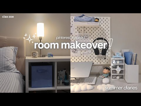 AESTHETIC room makeover 2025 🛒 pinterest inspired (ft. ikea and amazon)