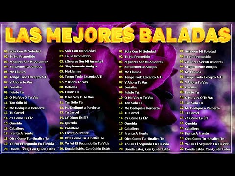 Baladas Romanticas Viejitas Pero Bonitas Canciones De Los 80 Y 90 En Español Mix Romántico