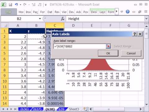 Excel Magic Trick 638: Two Horizontal Axes for A Chart.