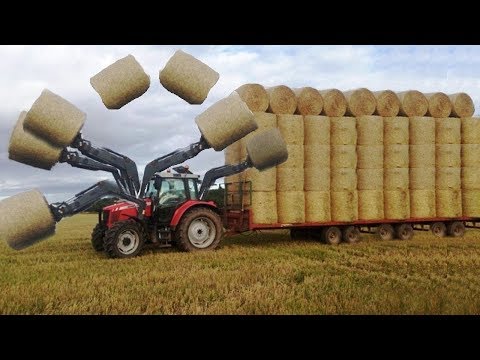 Tarımda Son Nokta | Müthiş Balya Toplama Makinası