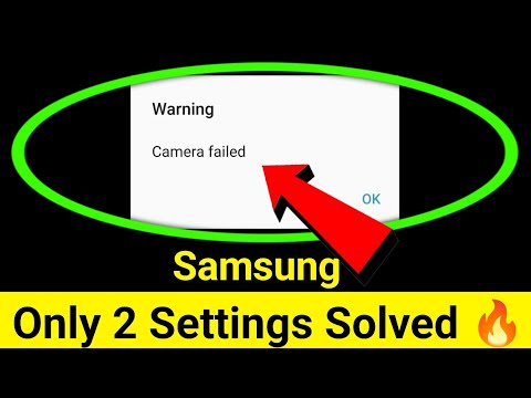 how to fix camera failed in samsung| warning camera failed fix|how to fix samsung camera not working
