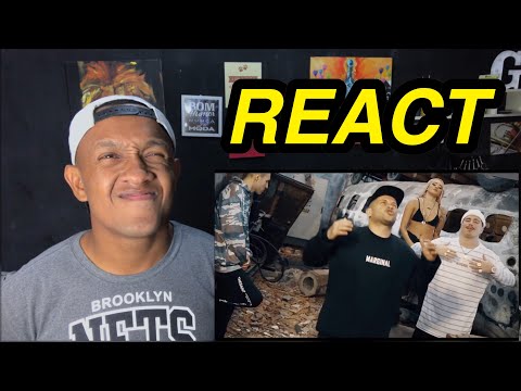 MARGINAIS BOOMBAP 2 🐻 - NABRISA, FELP22, SPINARDI & DK 47 (prod. PEP) REACT BLACKIEL