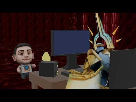 Voice Actor vs Voice - ULTRAKILL Blender Animation