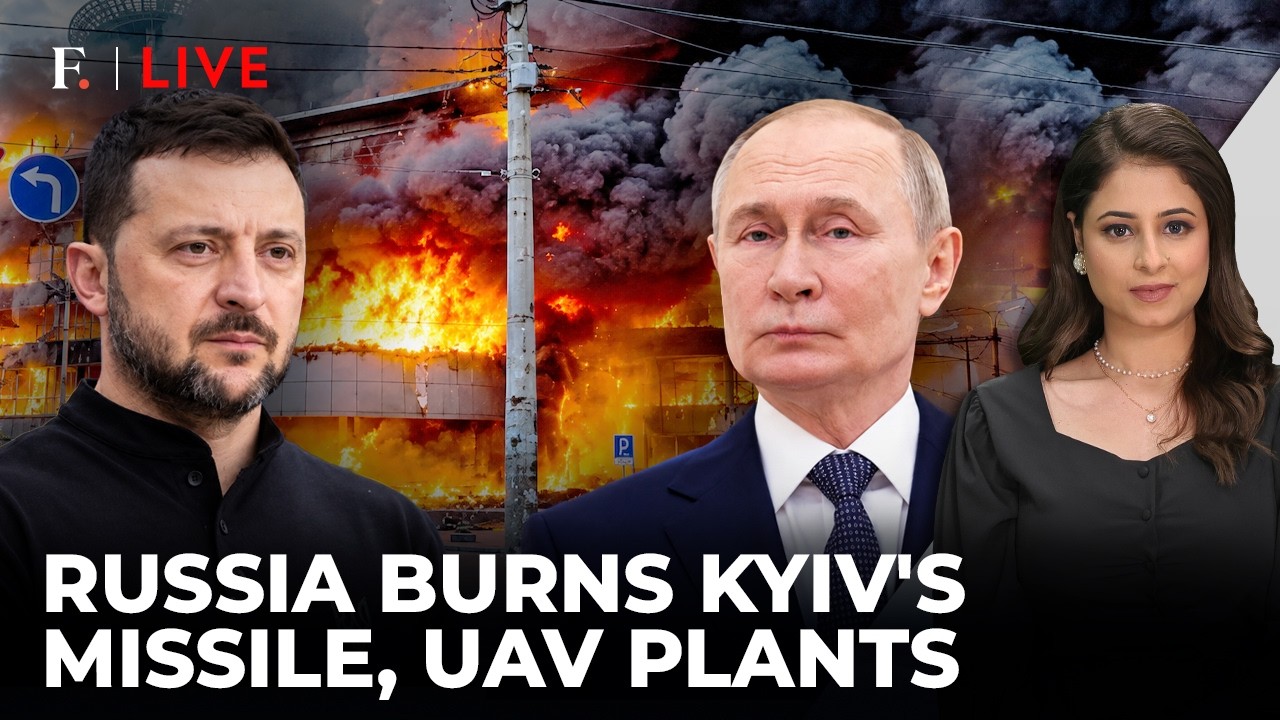 Russia Blows Kyiv's Missile, UAV Plants to Bits; Revenge Hit After 620 'Triggers' | Firstpost Live