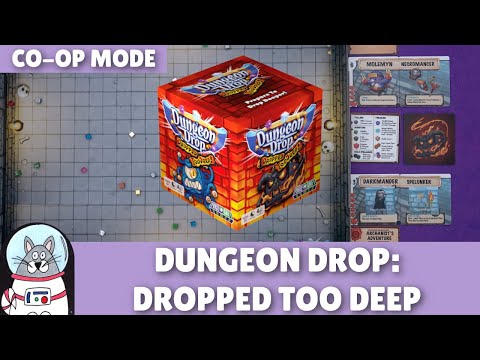 Dungeon Drop: Dropped Too Deep | Co-op Mode Playthrough | slickerdrips