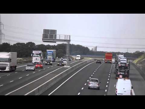 Autostrada A4 w Niemczech / Autobahn A4 in Deutschland