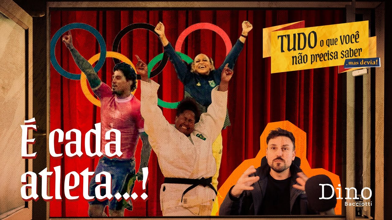 É CADA ATLETA! (A MARAVILHA DAS OLIMPÍADAS)