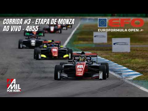 🟣EUROFORMULA OPEN 2026 | ETAPA DE MONZA - 3ª CORRIDA | AO VIVO E COM IMAGENS [PT-BR]