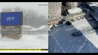 Weather Events 2019 - Polar Vortex event (North America) - Sky & BBC News - January 2019