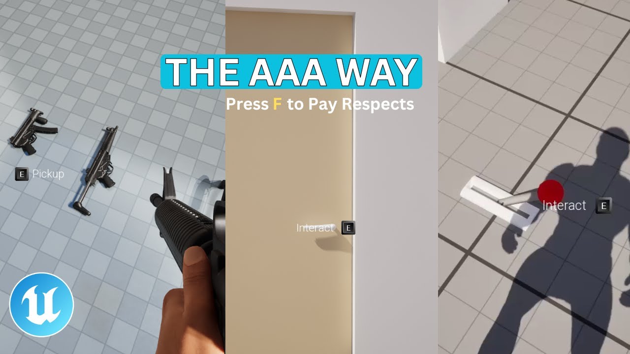 Modular Scalable Interaction System | Unreal Engine 5 Beginner Tutorial