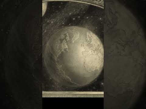The Earth with the Milky Way and Moon (1918) by Wladyslaw T. Benda