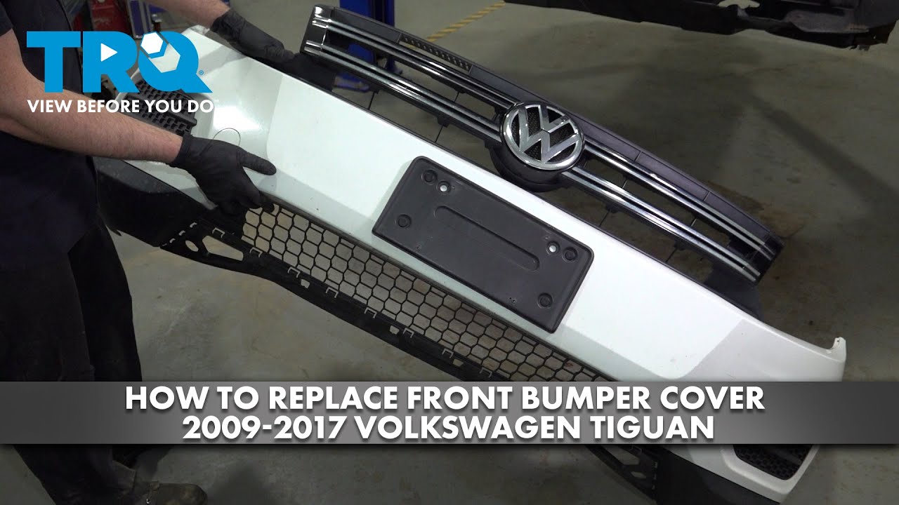 How to Replace Front Bumper Cover 2009-2017 Volkswagen Tiguan